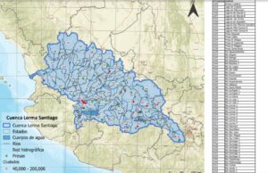 Mapa de la Región Hidrológica